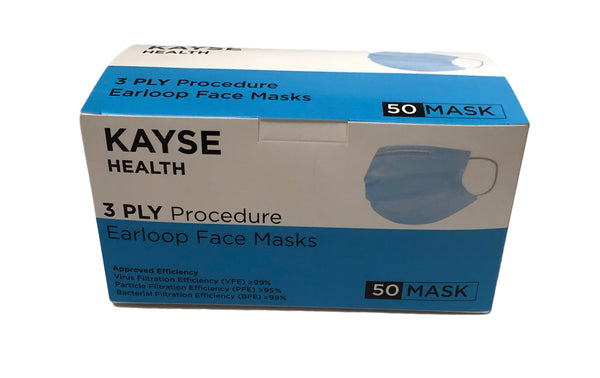Disposable Earloop Face Mask (50pcs)