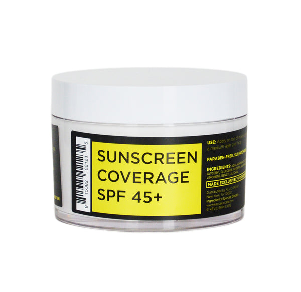 Sunscreen Coverage SPF 45+